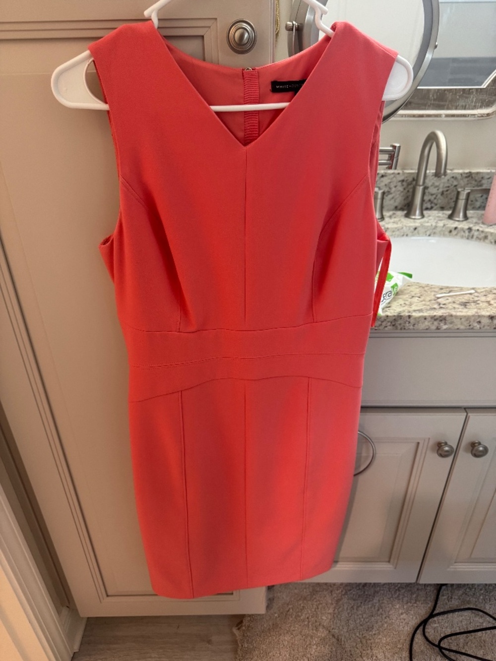 Orange dress
